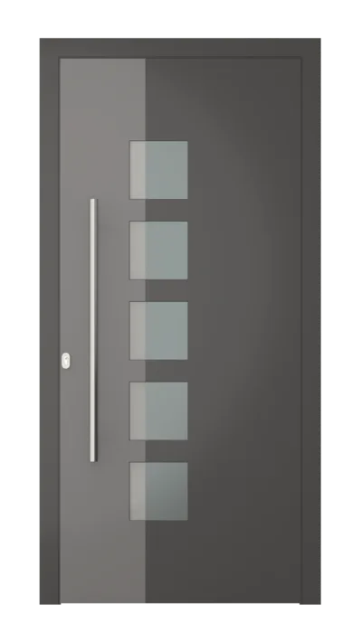 Panneau de porte d’entrée modèle Hamburg, disponible en PVC et aluminium — Pulsar Windows