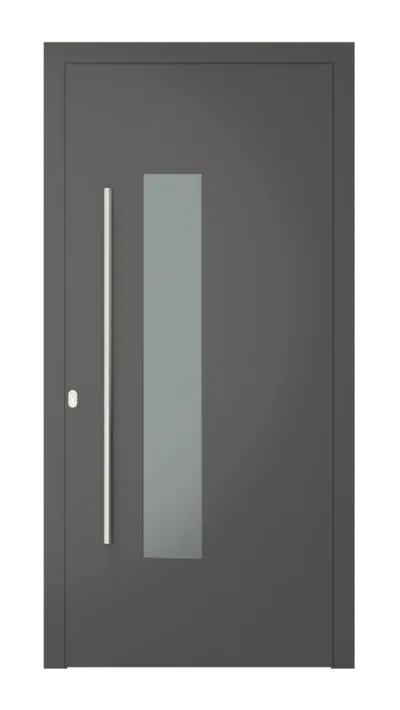 Panneau de porte d’entrée modèle London, disponible en PVC et aluminium — Pulsar Windows