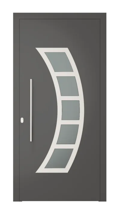 Panneau de porte d’entrée modèle Sidney, disponible en PVC et aluminium — Pulsar Windows