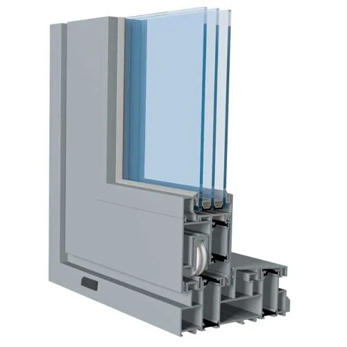 Profilé aluminium Aliplast UltraGlide (coulissant) en coupe — Pulsar Windows