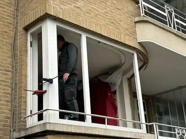Windows replaced on an apartment building in Forest — Pulsar Windows